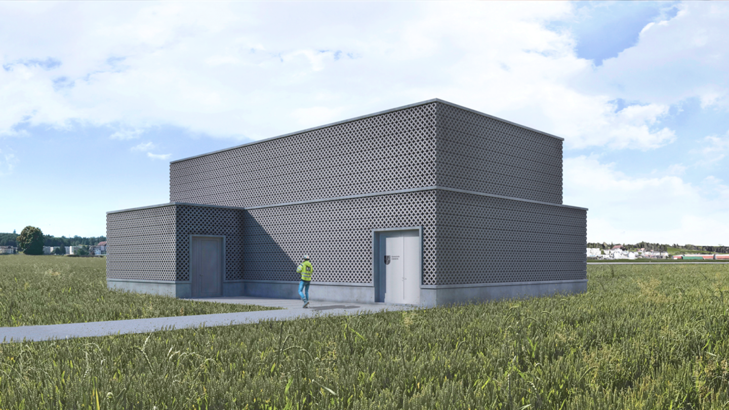 Cover Wasserpumpwerk Emmen